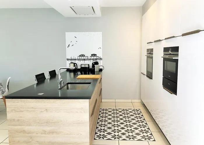 7 Maison Mitoyenne Moderne Quartier Aiguillon 빌라 아르카숑